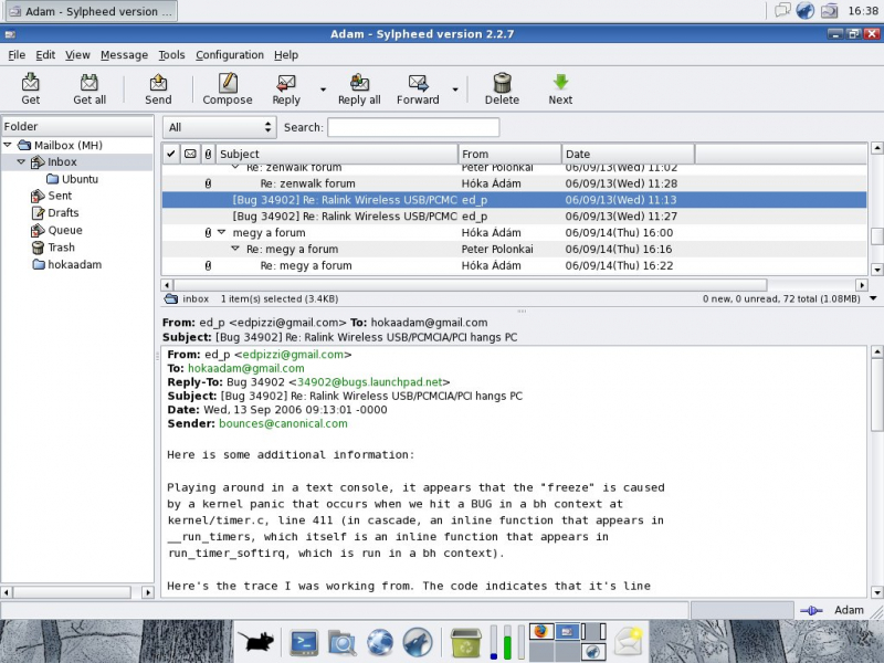 Sylpheed- Phần mềm quản lý email đỡ giản, dễ sử dụng
